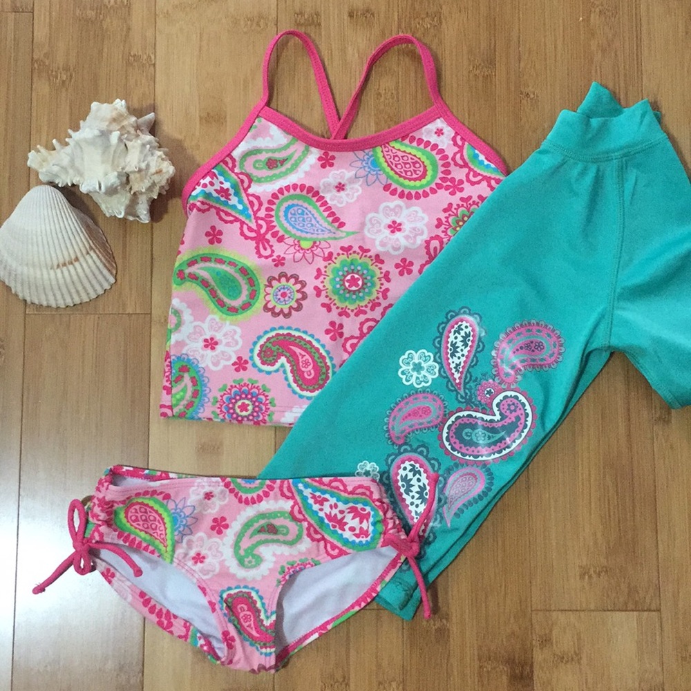 Girls 3 Piece Swim Set 🏄🏻‍♀️